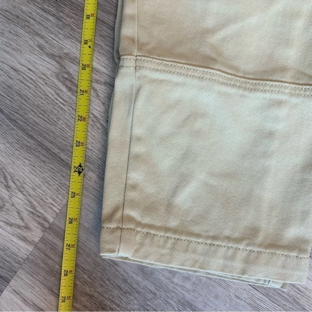 Lioness Beige High Rise Cargo Pants Utility Style Size Small